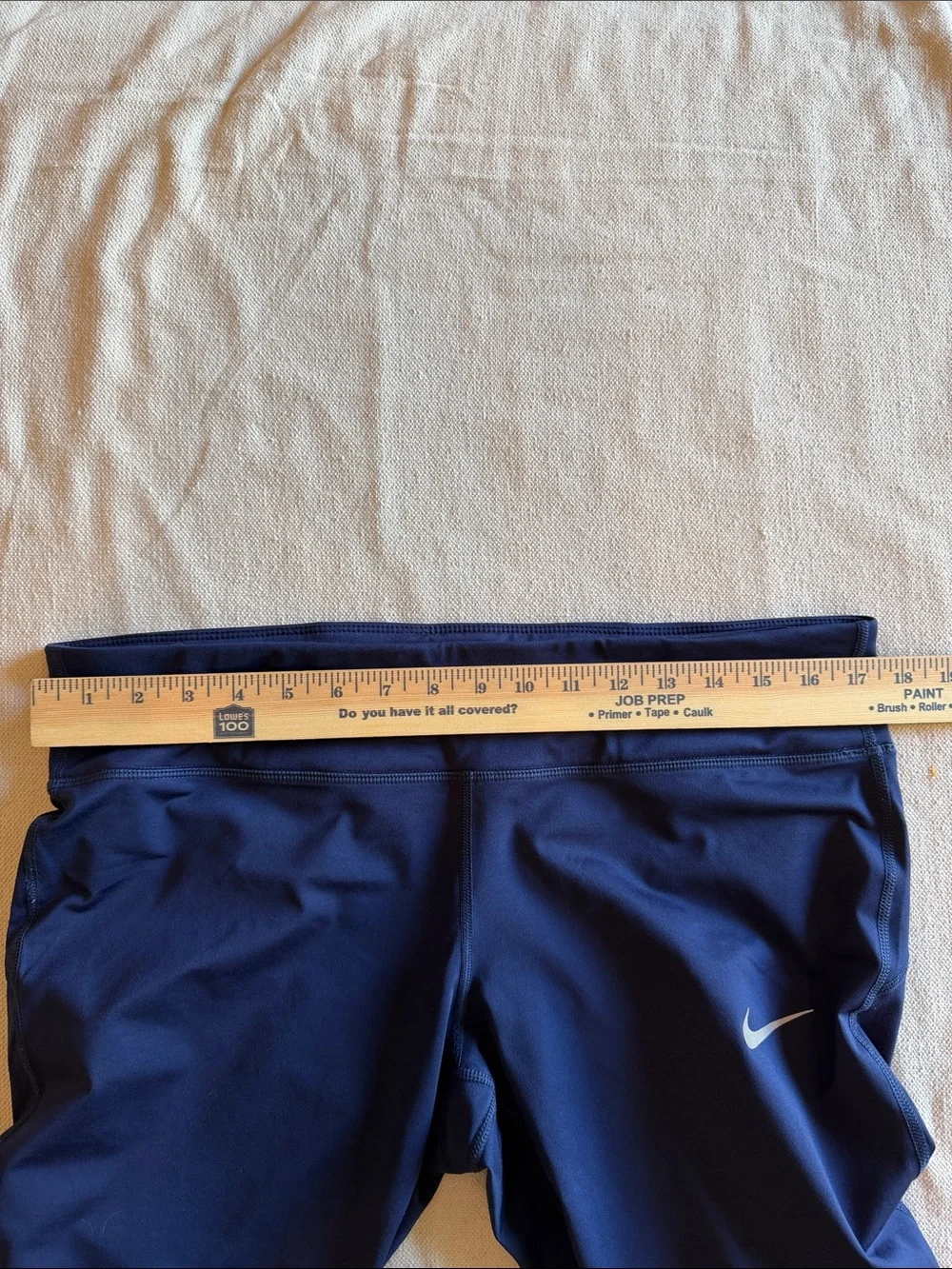 Nike Women’s Dri-FIT Capri Workout Leggings Navy Blue